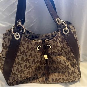 Michael Kors Drawstring Front Shoulder Bag